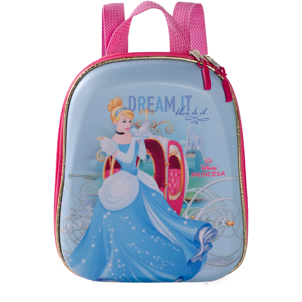 MOCHILA INFANTIL PRINCESA CINDERELA CARRU...