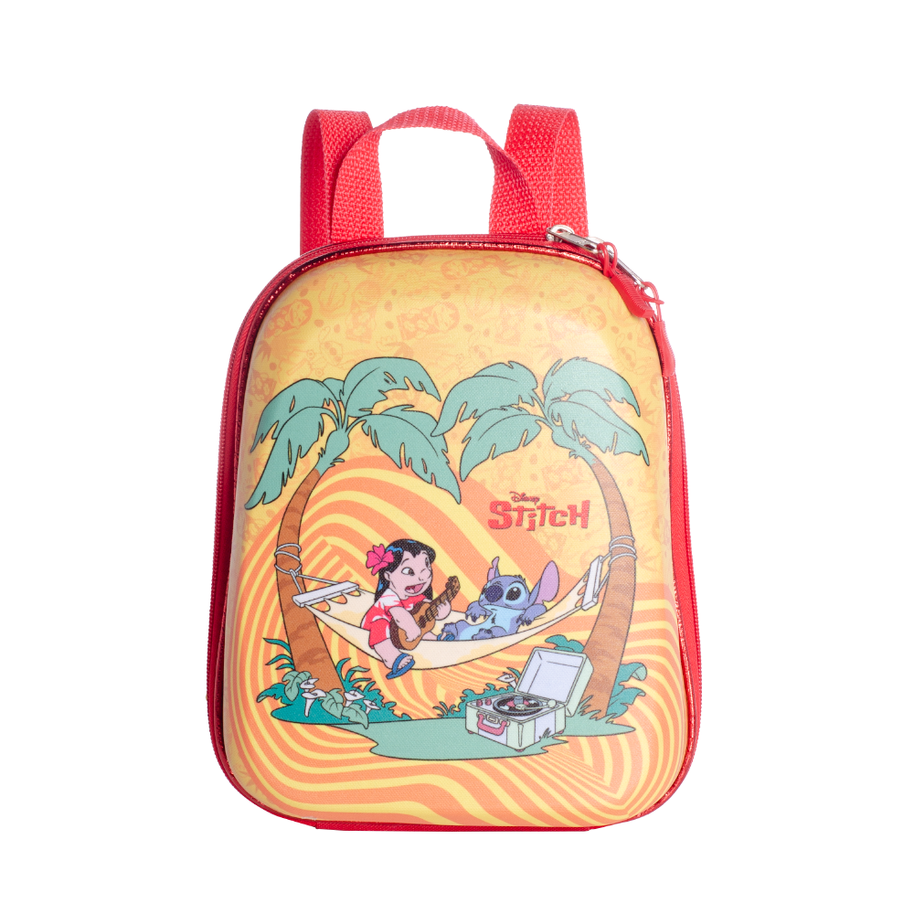 Mochila Infantil Stitch Tropical Maxtoy D...
