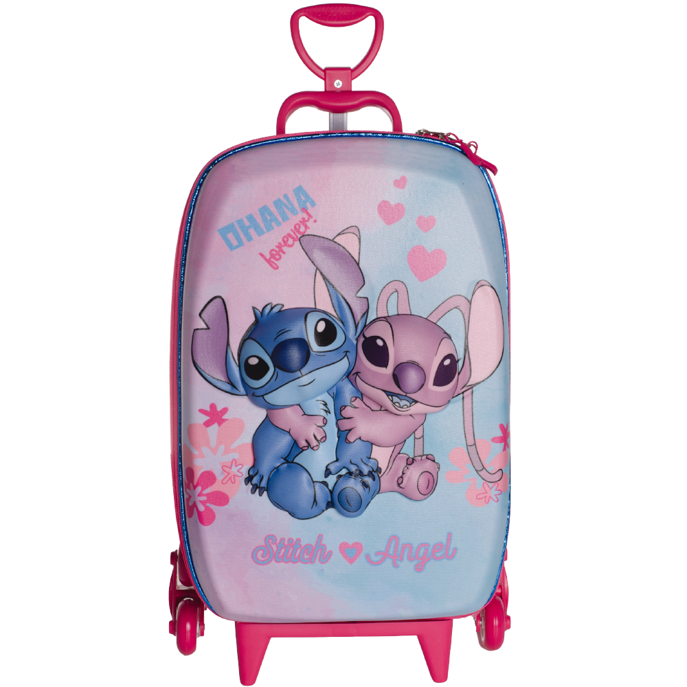 Mala Infantil Stitch e Angel Maxtoy Diplo...