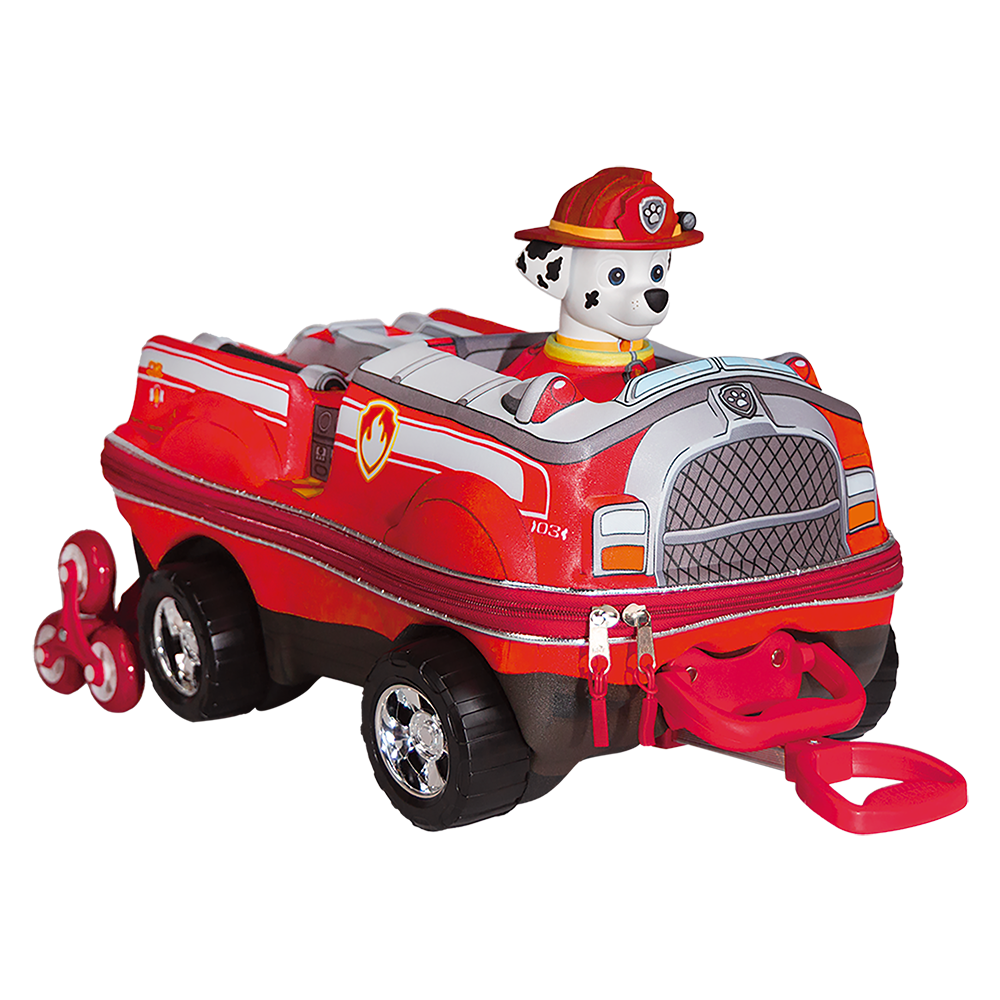Mala Infantil Paw Patrol Marshall Carro M...