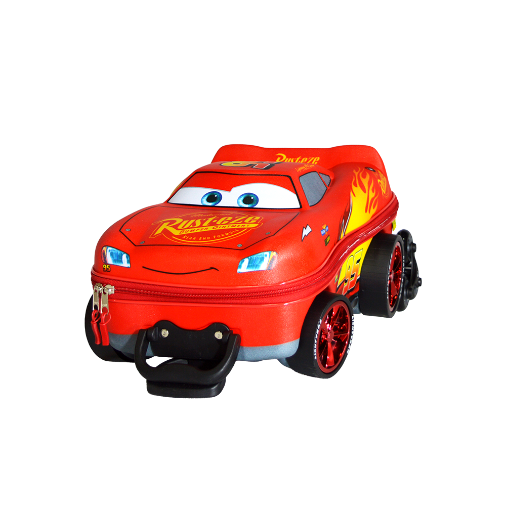 Mala Infantil Disney Carros McQueen Verme...