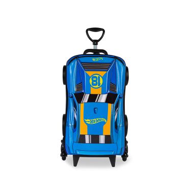 Mala Infantil Hotwheels D-Muscle Azul Max...