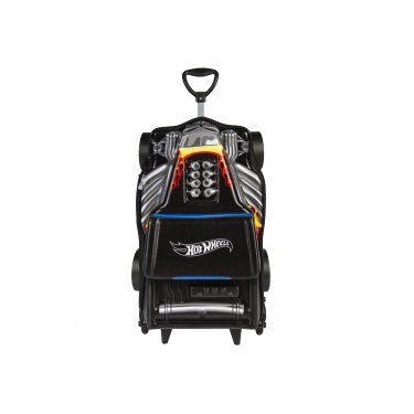 Mala Infantil Hotwheels Bone Shaker Preto...